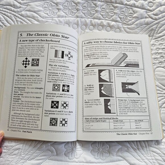 Fast Patch: A Treasury Of Strip Quilt Projects By Anita Hallock, Signed - Picture 8 of 15